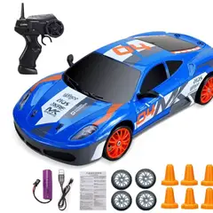 DRIFT - Auto De Carreras A Control Remoto Rc 1 :24 azul