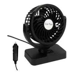 GENERICO - Ventilador Con Base Para Auto 12V
