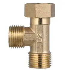 KUANGYE - Conector Tipo T Macho Hembra Rosca 0,5 He He Hi Derivación