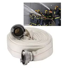 KUANGYE - Manguera De Incendio 2 PuLG 30Mts, Con 2 Conectores