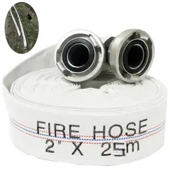 KUANGYE - Manguera De Incendio 2 PuLG 25Mts, Con 2 Conectores
