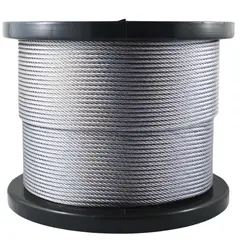 DICAS - Piola De Acero Galvanizado 6 Mm 100 Metros