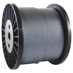 GENERICO - Piola De Acero Galvanizado 6 Mm 100 Metros Dicas