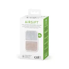 CATIT - Filtro Purificador Airsift Baño Gato, 6 Unidades