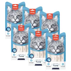PETPRO - Snack Wanpy Creamy Tuna (Atún ) , Pack 6 Sobres 70Gr