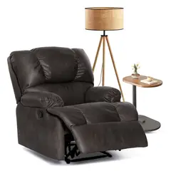 LATAM HOME - Bergere Perugia 1 Cuerpo Cuero Kentucky Negro