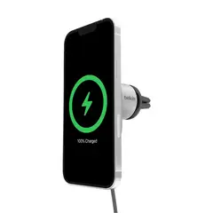 BELKIN - Cargador de auto inalámbrico Qi2 Boostcharge Pro Gris