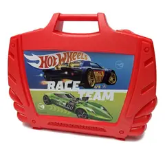 HOT WHEELS - Maletín Guarda Autos - Rojo