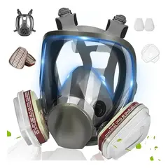 KUANGYE - Máscara De Gas Full Face Modelo 6800 7 En1,filtros Gases