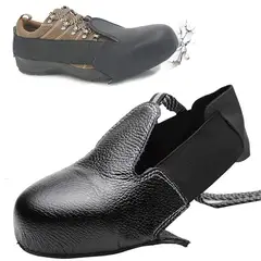 KUANGYE - Cubiertas De Zapatos De Puntera Seguridad De Cuero
