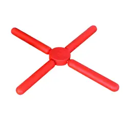 RANTY - PROTECTOR DE MESA SILICONA ROJO