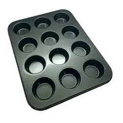 SWEET COOK - Molde Teflon 12 Muffins Antiadherente