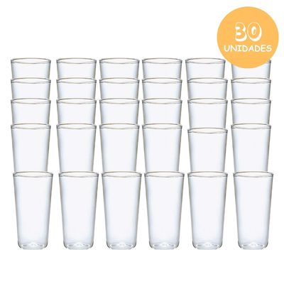 Generico Pack 30 Vasos Desechables De 300Ml Jugo Bebidas