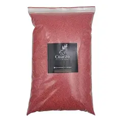 GENERICO - Arena de Cuarzo Color ROSADO. 1 kg