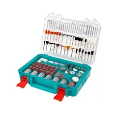 TOTAL - Set Juego De Acc Para Minitorno Tipo Dremel 420 Pcs
