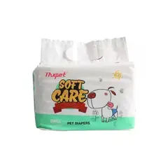 GENERICO - Pañales Para Perros Pequines o Maltes Talla S 4 a 7 kg - 12Un