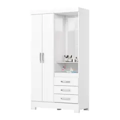 HOME MOBILI - Closet Artisan Blanco 2P 3C