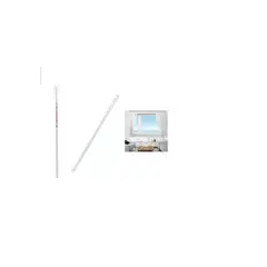 GENERICO - Barra Extensible 110-200cms Cortina De Ducha Acero