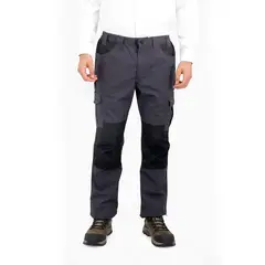 QUEBEC - PANTALÓN CARGO GRIS