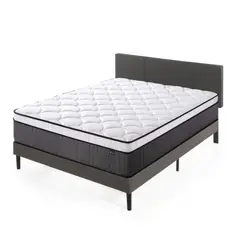 ZINUS - Cama Cambril Resortes Pocket 2 Plazas 30cms