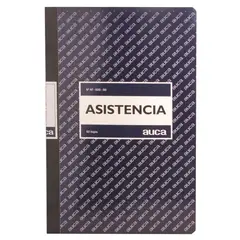 AUCA - Libro Asistencia 50 Hojas