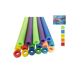 GENERICO - FLOTADOR PERFORADO DISEÑO FIDEO COLOR LISO 150X6CM VERANO