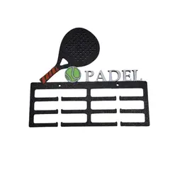 GENERICO - Medallero Porta Medallas de Padel - Negro
