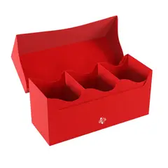 GAMEGENIC - Portamazo Triple Deck Holder 300+ XL - Rojo