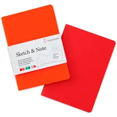 HAHNEMUHLE - Set 2 libretas Sketch & Note Hahnemühle A4 (29.7X21cm)