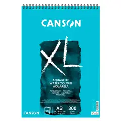 CANSON - Croquera XL Aquarelle 300gr 30 hjs A3 (29.7x42cm)