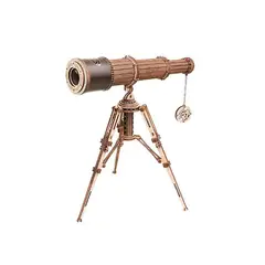 GENERICO - Telescopio De Madera Rompecabeza Puzzle 3d Stem Robotime