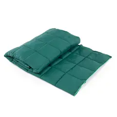 KANO - Manta Térmica Camping con Botones Tipo Poncho Verde