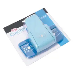 CREATIVE - Perforadora Para Papel Huincha, Blonda. - Celeste