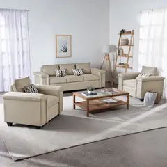 MUEBLES COTTONI - Living 3.1.1 Sicilia Tela Beige