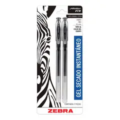 ZEBRA - Bolígrafo Gel Secado Rápido Lápices De 0,7 mm 2 Unidades