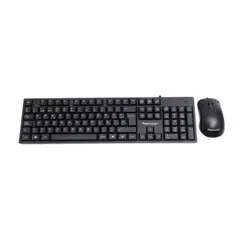 TECMASTER - Kit Combo Teclado y Mouse Usb TM100511