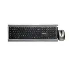 TECMASTER - Kit Combo Teclado y Mouse Inalámbrico LD100