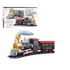 GENERICO - Tren Juguete Juguetes Tren Electrico Humo Para Navidad 8pcs