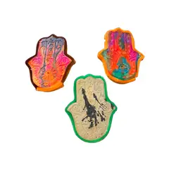 TAROT CHURRUCA OFICIAL - Porta incienso set incluye 3 porta incienso mano de fátima