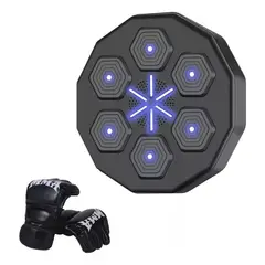 KUANGYE - Maquina de Boxeo musica entreno inteligente pared con guante