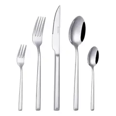 SIMPLIT - Set de Cuchillería 30 pcs Cubiertos Acero Inoxidable Sicilia