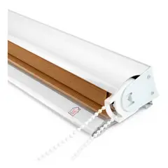 TODODESCUENTO - Cortina Roller Zebra 240x240cm Color Café,