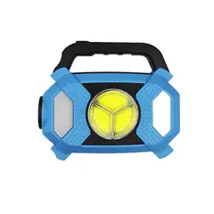 IMPORTCLICK - Linterna Luz Solar Exteriores Camping 20 Watt Celeste - Celeste