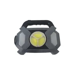 IMPORTCLICK - Linterna Luz Solar Exteriores Camping 20 Watt Negro - Negro