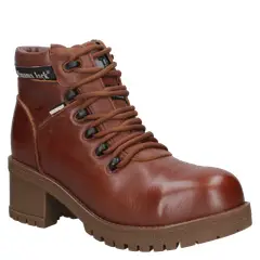 PANAMA JACK - Zapato De Seguridad Mujer Marrón Waterproof