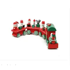 GENERICO - Tren Madera Adorno Navidad Decoración Hogar Navidad Regalo