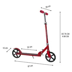 GENERICO - Scooter Metalico De 2 Ruedas Para Niños