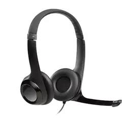 LOGITECH - Audífonos cableado USB Stereo H390 negro