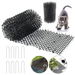 KUANGYE - Alfombrilla Antigatos Y Repelente De Perros Estera Con Púas 2m