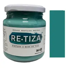 RETIZA - VERDE ESMERALDA 250 grs. Pintura Tizada/Vintage base agua mate